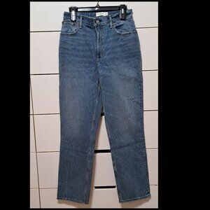 Abercrombie & Fitch‎ Curve Love The 90's Straight Ultra High Rise 6R